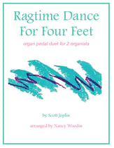 Ragtime Dance for Four Feet Organ sheet music cover